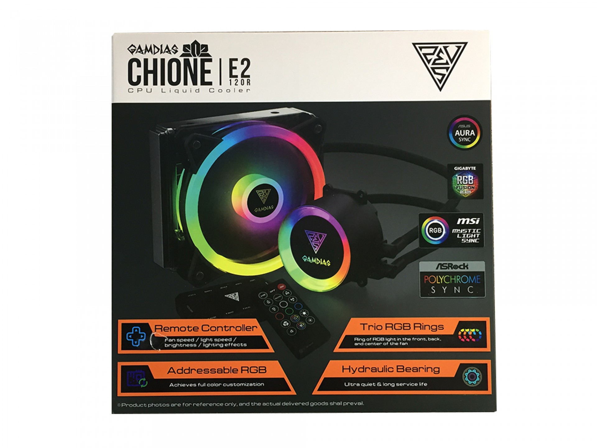 Gamdias CHIONE E2-120R RGB CPU Cooler