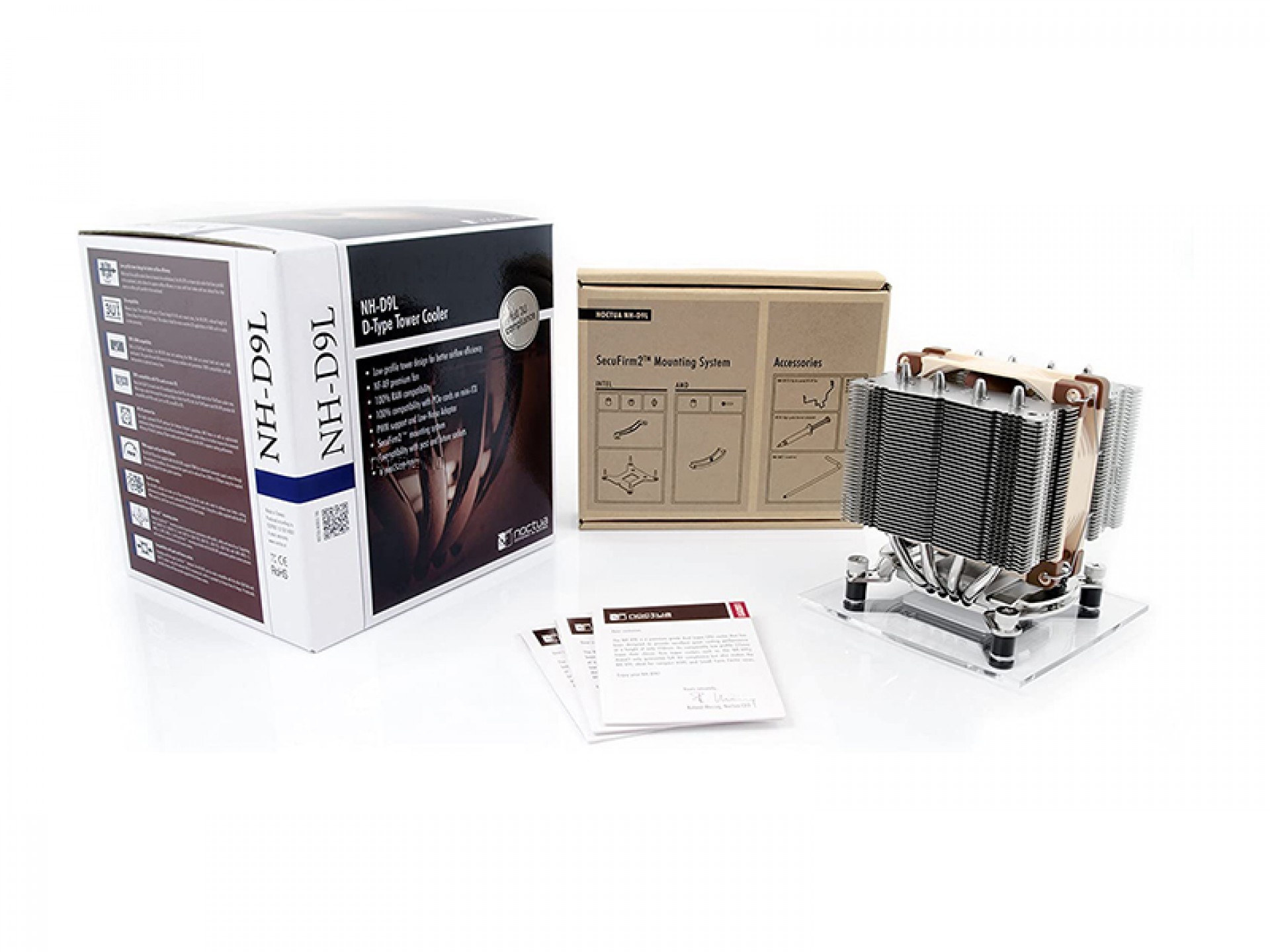Noctua NH-D9L Premium CPU Cooler with NF-A9 92mm Fan