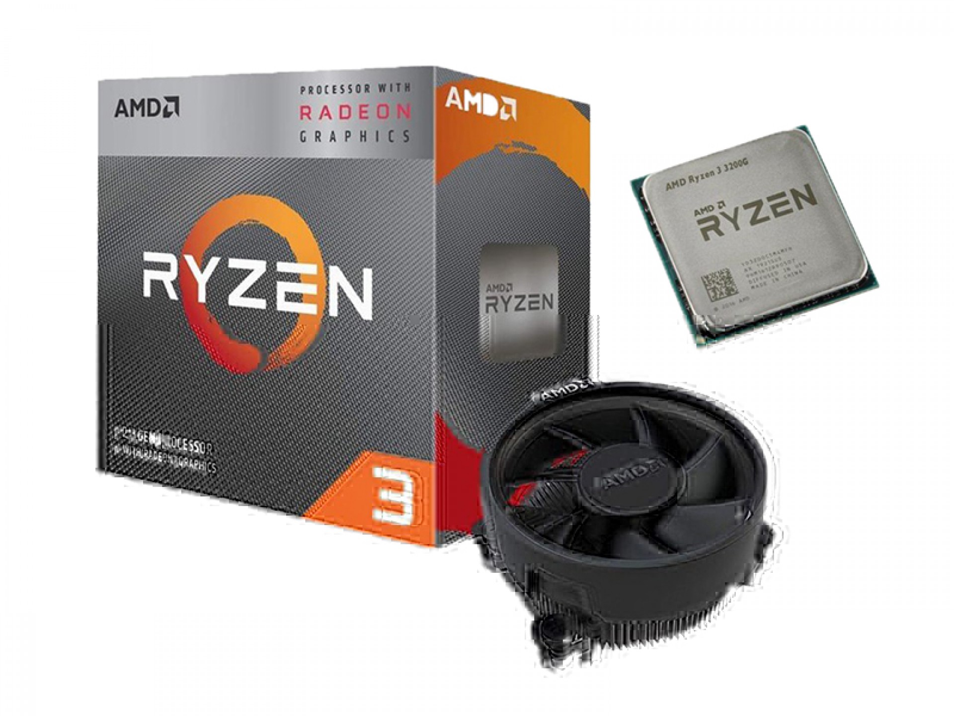 AMD Ryzen 3 3200G Processor with Radeon RX Vega 8 Graphics (Bundle with PC)