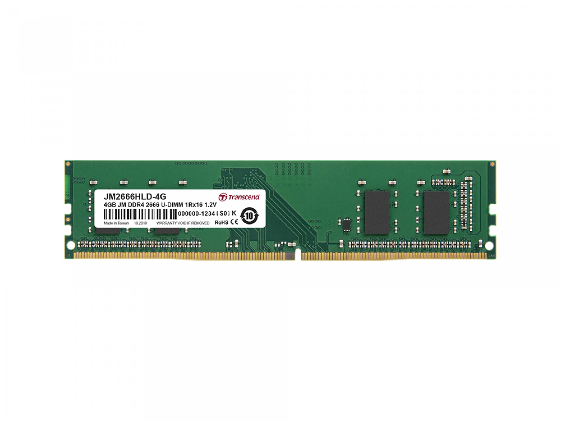 Transcend 4GB DDR4 2666Mhz Desktop RAM