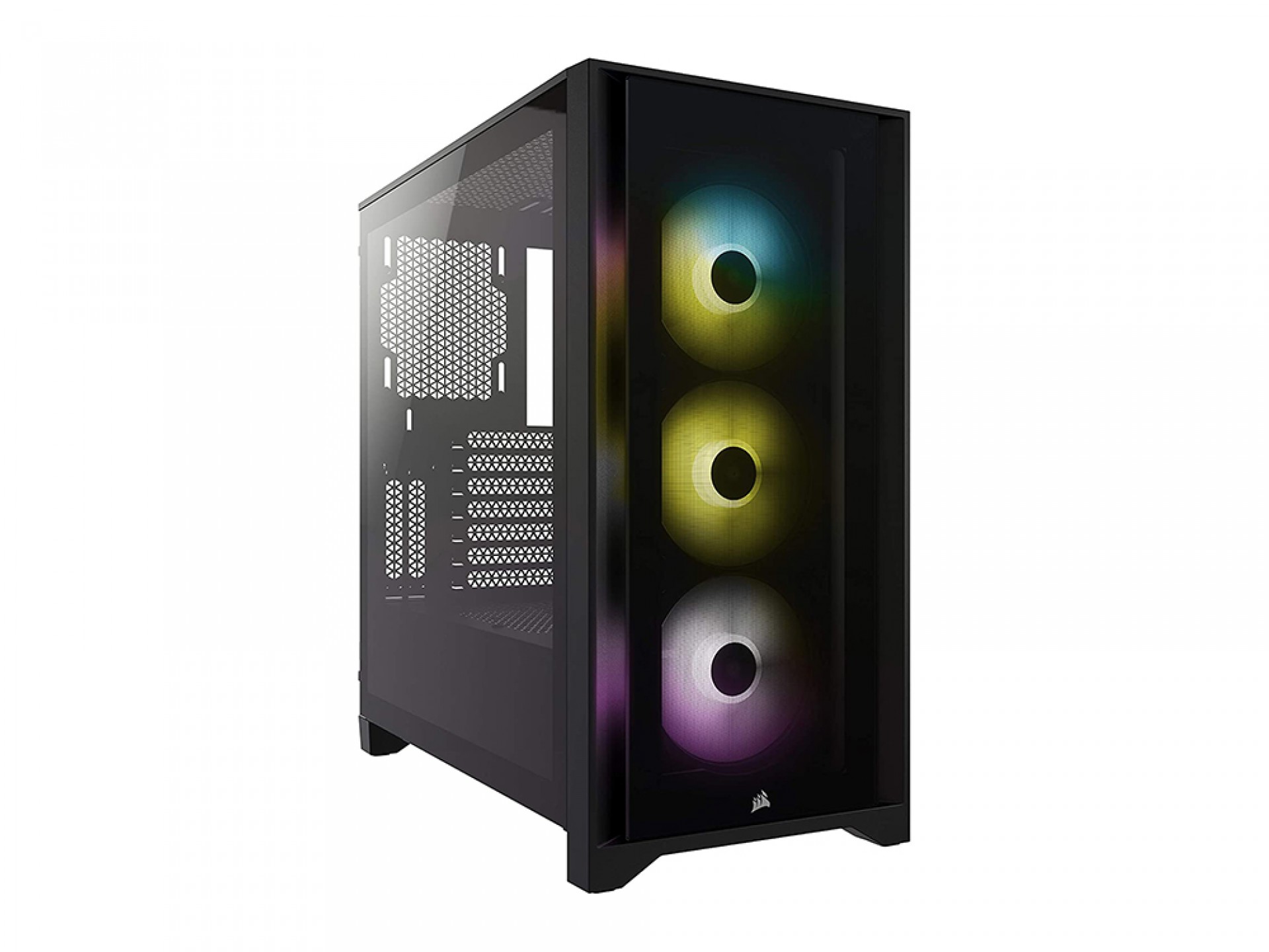 Corsair iCUE 4000X RGB Tempered Glass Mid-Tower ATX Casing